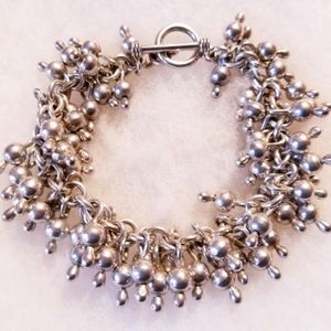 Vintage Silpada Sterling Cha Cha toggle Bracelet